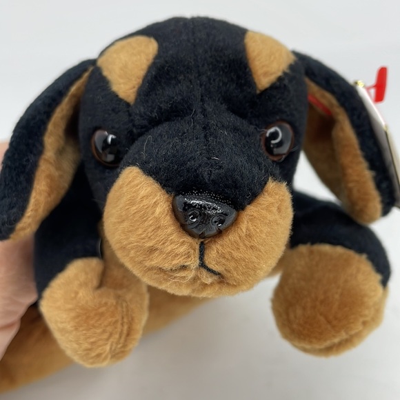 Vintage 1996 Ty Beanie Baby Doby Doberman Date of Birth October 9, 1996 - Picture 6 of 10